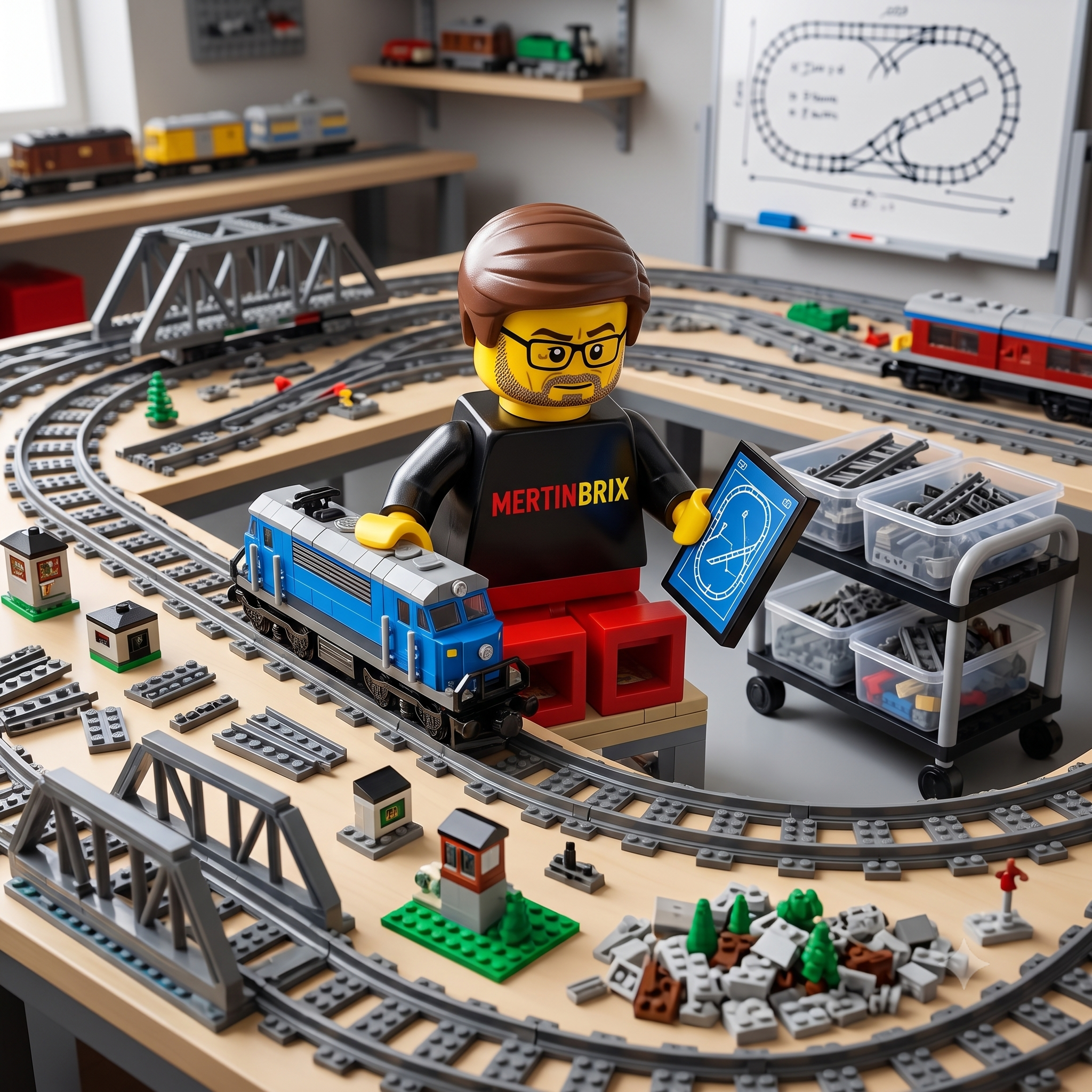 Lego Train Layout Builder